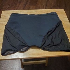 Black Sheer Shorts Polewear